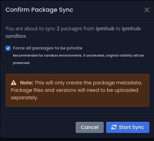 Select Packages